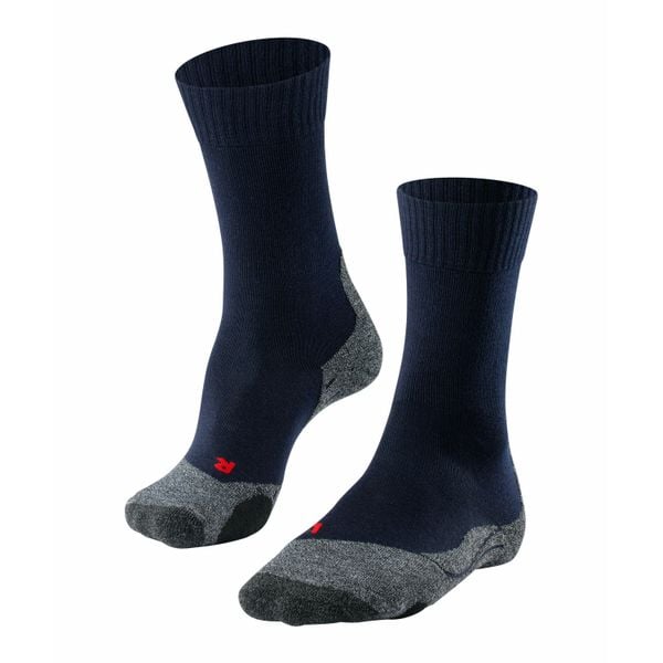 Skarpetki Falke TK2. Niebieskie skarpety męskie Falke, bez wzorów, z elastanu. Za 128.50 zł.