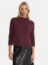 BOSS Sweter Febisan 50478315 Fioletowy Regular Fit. Fioletowe swetry nierozpinane damskie Boss, l, bez wzorów, z wełny, bez kołnierzyka, bez ramiączek. Za 599.99 zł.
