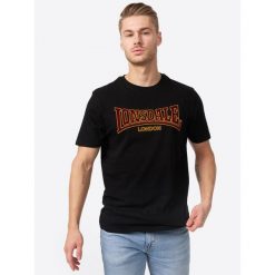 T-shirt o wąskim kroju Lonsdale Classic. Czarne koszulki sportowe męskie Lonsdale, bez wzorów, bez ramiączek. Za 184.00 zł.