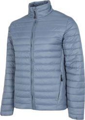 Kurtka męska 4f H4Z22-KUMP003 niebieska r. XL. Niebieskie kurtki męskie 4F, m, bez wzorów, bez kaptura. Za 41.99 zł.