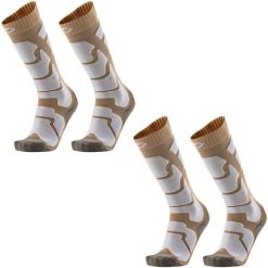 Skarpety ski dla kobieta Therm-ic Ski Insulation zestaw 2 par wysokosc kolano. Fioletowe rękawiczki damskie THERM-IC, bez wzorów. Za 199.00 zł.