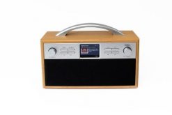 Xoro XOR400900 radio Internet Cyfrowy Czarny, Srebrny, Drewno. Czarne radia No Name. Za 338.99 zł.