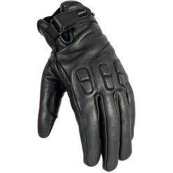 Rękawiczki zimowe LS2 Jazz Man męskie skóra L. Czarne rękawiczki męskie L2S, na zimę, bez wzorów, ze skóry. Za 355.40 zł.