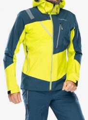 Kurtka z membraną męska La Sportiva Alpine Guide GTX Jacket. Zielone kurtki męskie La Sportiva, m, bez wzorów, z gore-texu, bez kaptura. Za 2,105.39 zł.