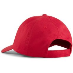 Czapka Puma Ess No.1 Logo Bb Cap, Dla obu płci. Czerwone czapki damskie Puma, bez wzorów, z poliesteru. Za 69.99 zł.