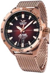 Zegarek męski Vostok Europe NH35A-320B679B różowe złoto. Czerwone zegarki męskie Vostok Europe, bez wzorów, złote. Za 4,326.89 zł.