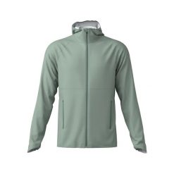 Kurtka turystyczna z kapturem Löffler Wpm. Zielone kurtki męskie LOFFLER, l, bez wzorów, z kapturem. Za 912.00 zł.