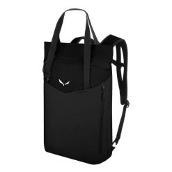 Torba na ramię Salewa Fanes. Czarne torby na laptopa damskie Salewa, bez wzorów, z materiału. Za 459.50 zł.