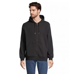Bluza z kapturem i zamkiem błyskawicznym Sol's Calipso. Białe bluzy damskie SOL'S, s, bez wzorów, z bawełny, bez ramiączek, z kapturem. Za 179.00 zł.