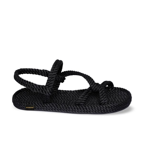 Sandały damskie Mykonos. Brązowe sandały damskie Aulp, bez wzorów, z kauczuku, z otwartym noskiem, bez obcasa, bez zapięcia. Za 159.99 zł.