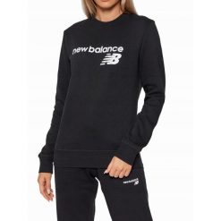 Bluza na co dzień damska NEW BALANCE bez kaptura. Czarne bluzy damskie New Balance, bez wzorów, bez ramiączek, bez kaptura. Za 199.00 zł.
