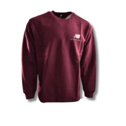Bluza New Balance Hoops Classics Crewneck - MT23586 NBY. Czerwone bluzy męskie New Balance, bez wzorów, sportowe, bez ramiączek, bez kaptura. Za 138.62 zł.