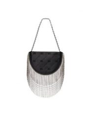 KARL LAGERFELD Torebka A4W30111 Czarny. Czarne torebki wizytowe damskie KARL LAGERFELD, bez wzorów, z materiału, bez dodatków. Za 799.99 zł.