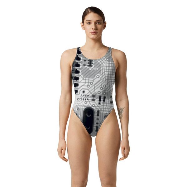 Akron Vinny Swimsuit – Rozmiar 38. Szare stroje kąpielowe damskie AKRON, s, bez wzorów. Za 934.30 zł.
