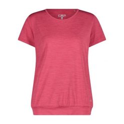 Koszulka damska turystyczna CMP 34N2546. Czerwone bluzki damskie CMP, xs, bez wzorów, sportowe, bez kołnierzyka, bez ramiączek. Za 176.50 zł.