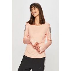 Adidas Performance - Bluzka. Czerwone bluzki damskie adidas Performance, m, bez wzorów, z dzianiny, bez kołnierzyka, bez ramiączek. Za 119.90 zł.
