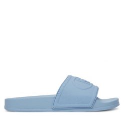Klapki Liu Jo. Niebieskie klapki damskie Liu Jo, bez wzorów, bez obcasa, bez zapięcia. Za 159.99 zł.