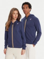 K-Way Bluza Arnel K4115ZW Granatowy Regular Fit. Niebieskie bluzy męskie K-Way, l, bez wzorów, z bawełny, bez ramiączek, bez kaptura. Za 369.99 zł.