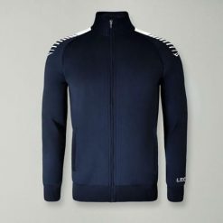 Oversize kurtka sportowa z zamkiem ENERGY. Białe kurtki sportowe męskie Legea, xl, bez wzorów, bez kaptura, na fitness i siłownię. Za 84.00 zł.