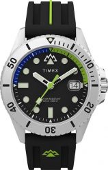 Zegarek Timex Zegarek męski Timex TW2W41700 czarny. Czarne zegarki męskie Timex, bez wzorów. Za 749.00 zł.