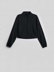 4F Bluza dresowa relaxed bez kaptura damska - czarna XL. Czarne bluzy damskie 4F, xl, bez wzorów, z dresówki, klasyczne, bez ramiączek, bez kaptura. Za 199.99 zł.