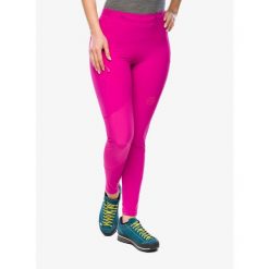 Spodnie trekkingowe damskie La Sportiva Camino Tight Pant. Czerwone spodnie sportowe damskie La Sportiva, bez wzorów, sportowe, trekkingowe. Za 597.99 zł.