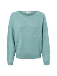 Marie Lund Sweter Kobiety zielony, L. Zielone swetry nierozpinane damskie Marie Lund, l, bez wzorów, z wełny, bez kołnierzyka, bez ramiączek. Za 249.95 zł.