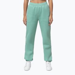 Spodnie damskie Pitbull Tulla. Zielone spodnie dresowe damskie PITBULL, bez wzorów, sportowe, długie. Za 169.99 zł.