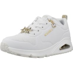 Buty SKECHERS UNO GEN1 TRENDY JEWELS Biały. Białe buty zimowe męskie Skechers, z syntetyku, bez zapięcia. Za 322.99 zł.