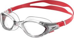 Speedo Okulary Pływackie na Basen Unisex Biofuse 2.0 Silver Red. Czerwone okulary przeciwsłoneczne damskie Speedo. Za 88.19 zł.