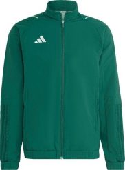 Adidas Bluza męska adidas Tiro 23 Competition Presentation zielona HU1334 S. Zielone bluzy męskie Adidas, m, bez wzorów, bez ramiączek, bez kaptura. Za 355.31 zł.