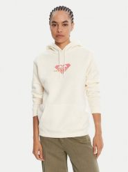 Roxy Bluza Surf Stoked Crew Brushed Vint ERJFT05018 Écru Regular Fit. Bluzy damskie Roxy, s, bez wzorów, z bawełny, bez ramiączek, bez kaptura. Za 209.99 zł.