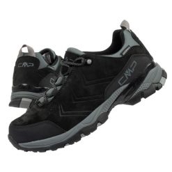 Buty męskie trekkingowe CMP Melnick. Czarne trekkingi męskie CMP, z zamszu, bez zapięcia. Za 339.90 zł.