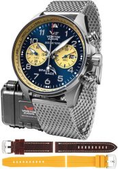 Zegarek Vostok Europe Zegarek męski Vostok Europe 6S21-325A667-MEGA SET srebrny. Szare zegarki męskie Vostok Europe, bez wzorów, srebrne. Za 2,210.00 zł.