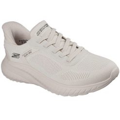 Buty sportowe męskie Skechers Bob Squad Chaos Solid Step. Brązowe buty sportowe męskie Skechers, bez wzorów, bez obcasa, bez zapięcia. Za 490.00 zł.