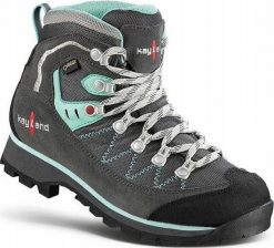 Buty trekkingowe damskie Kayland KA Bu PLUME MICRO W`S GTX grey/grn 36. Szare obuwie trekkingowe damskie Kayland, bez zapięcia. Za 593.88 zł.
