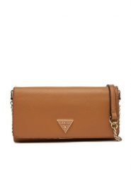 Guess Torebka Noelle II Mini HWZG96 72750 Brązowy. Brązowe torebki do ręki damskie Guess, z aplikacjami, ze skóry, bez dodatków. Za 319.99 zł.