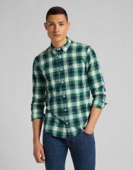 KOSZULA MĘSKA LEE BUTTON DOWN FAIRWAY L880KSQD 112123228. Koszule męskie Lee, l, bez wzorów, bez kołnierzyka, bez ramiączek. Za 129.99 zł.
