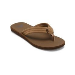 Sandały dla Mężczyzn CARVER SUEDE CORE. Brązowe sandały męskie Quiksilver, bez wzorów, z gumy, sportowe, bez zapięcia. Za 129.99 zł.