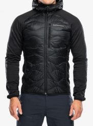 Kurtka Peak Performance puchowa męska Helium Down Hybrid Hood czarna - XXL. Czarne kurtki męskie Peak Performance, m, bez wzorów, z materiału, z kapturem. Za 907.49 zł.