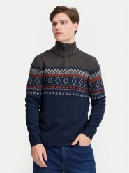 Blend Sweter 20717433 Granatowy Regular Fit. Niebieskie swetry męskie Blend, m, bez wzorów, z syntetyku, bez kołnierzyka, bez ramiączek. Za 199.99 zł.