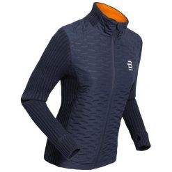 Kurtka trekkingowa z pełnym zamkiem dla kobiet Daehlie Sportswear Comfy. Niebieskie kurtki sportowe damskie DAEHLIE, na zimę, s, bez wzorów, z materiału, bez ramiączek, bez kaptura, na fitness i siłownię. Za 639.50 zł.
