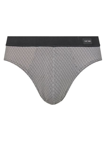 HOM Slipy Herbie 402986 Szary. Szare slipki męskie HOM, m, bez wzorów, z bawełny. Za 99.99 zł.