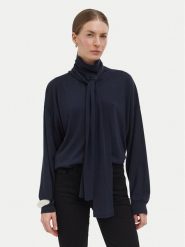 Liu Jo Sweter WF6445 MA16R Czarny Regular Fit. Czarne swetry nierozpinane damskie Liu Jo, l, bez wzorów, z syntetyku, bez kołnierzyka, bez ramiączek. Za 519.99 zł.