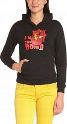Angry Birds ANGRY BIRDS damska bluza kangurka z kapturem M. Bluzy damskie Angry Birds, m, bez wzorów, bez ramiączek, z kapturem. Za 45.00 zł.