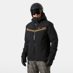 Kurtka narciarska Helly Hansen Panorama 2.0. Czarne kurtki sportowe męskie Helly Hansen, na zimę, m, bez wzorów, bez kaptura, narciarskie. W wyprzedaży za 1,144.50 zł.
