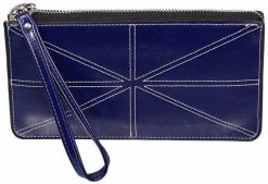 Portfel damski , saszetka granatowy SF-1703 BLUE. Niebieskie portfele damskie Inny, ze skóry ekologicznej. Za 19.50 zł.