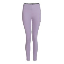 Damskie legginsy Joma Nature. Fioletowe legginsy damskie Joma, bez wzorów, z elastanu. Za 124.50 zł.