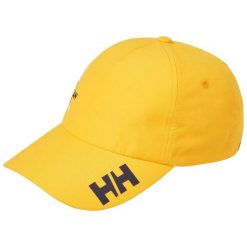 Czapka z daszkiem Helly Hansen The Ocean Race 2.0. Żółte czapki damskie Helly Hansen, bez wzorów, sportowe. Za 180.50 zł.