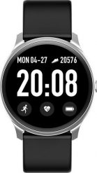 Smartwatch Gino Rossi SW010-5 Czarny (101522). Czarne zegarki smartwatch Gino Rossi, bez wzorów. Za 142.56 zł.